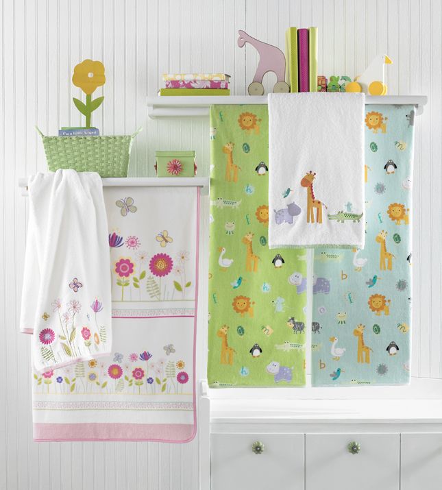 Bambini Garden Party Collection Towels  