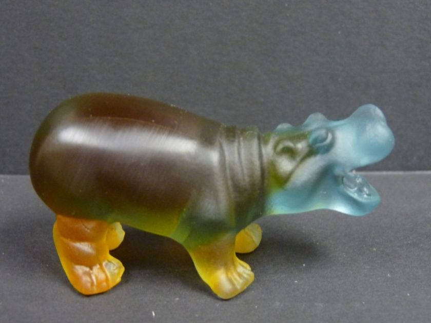 Daum Crystal Mini Hippopotamus 5134  