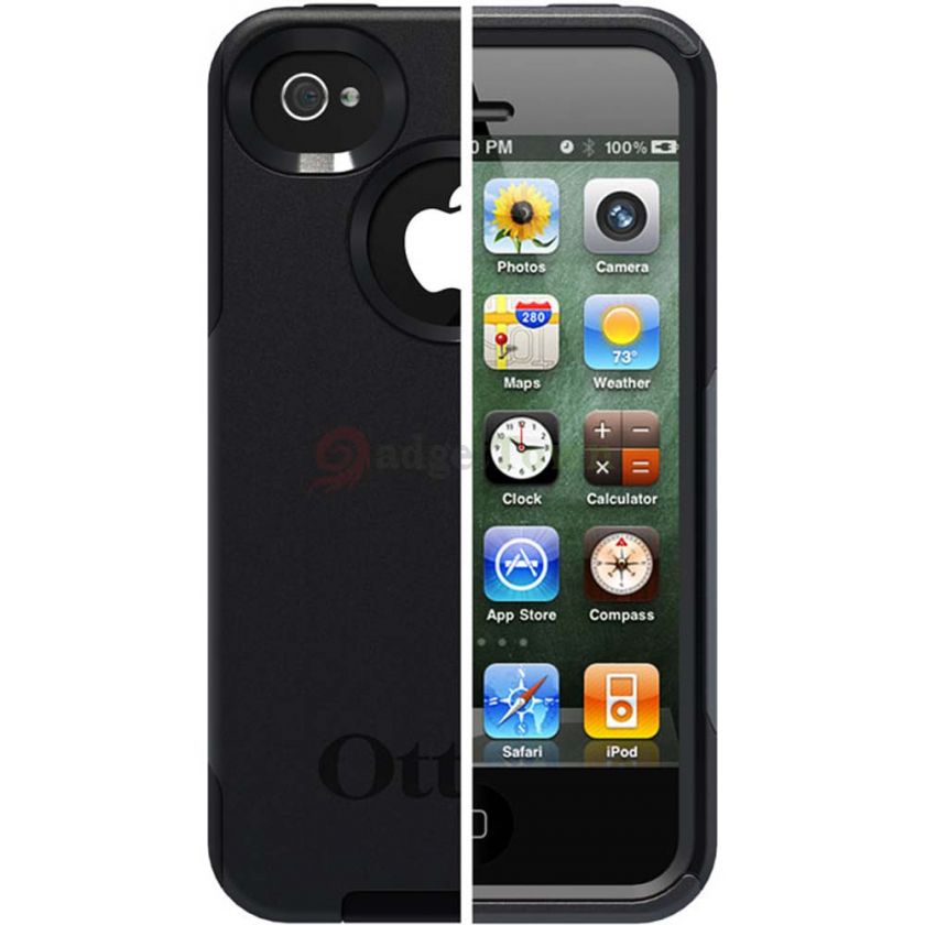 OTTERBOX COMMUTER CASE for iPHONE 4S 4G Black BRAND NEW  