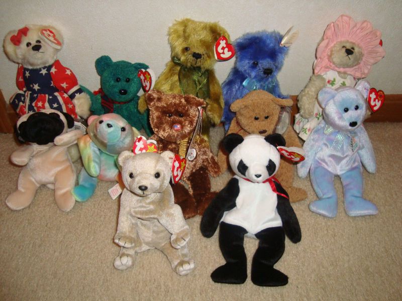 Ty Beanie Babies Retired 1993 2002 Issy/Champion USA  