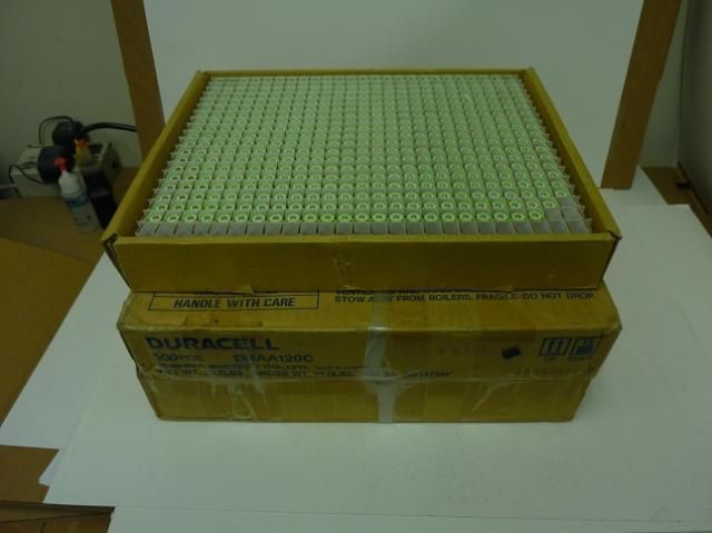   1472 NEW Duracell Rechargeable AA NiMH batteries 2000 mAh DHAA120 1.2V