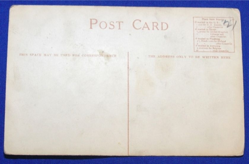 we have this very collectible advertising steamship postcard   B 1 Red 