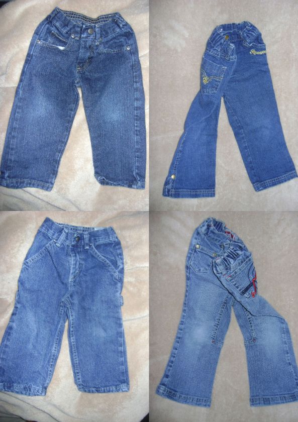 EUC Girls Rocawear 18 mth  Ecko red or Wrangle 2T Jeans  