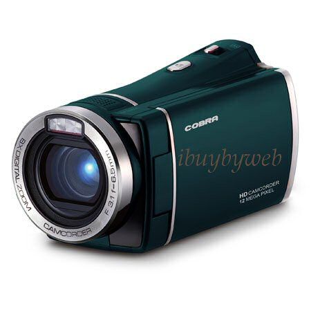 Cobra HDVC5590 12 Megapixel HD Digital Video Camera  