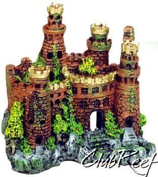 Medieval Castle Resin Aquarium Ornament #131  