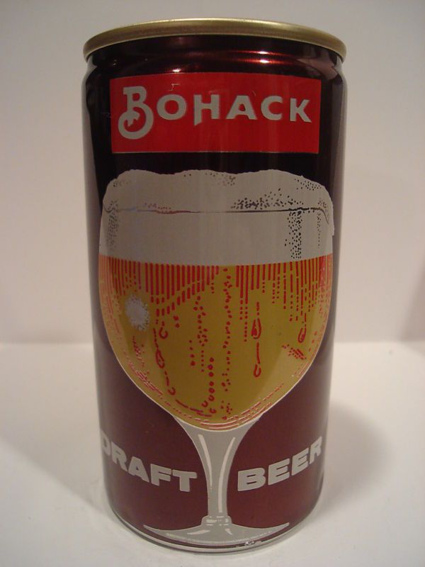 BOHACK DRAFT ALUMINUM PULL TAB BEER CAN #44 17  