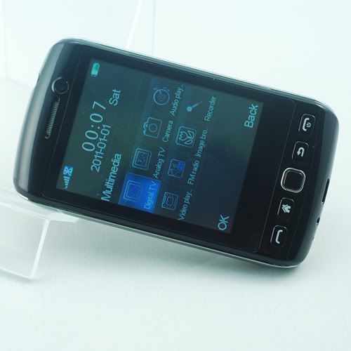   Touch screen Quad band Four SIM T mobile Dual TV Cell phone AT T New B