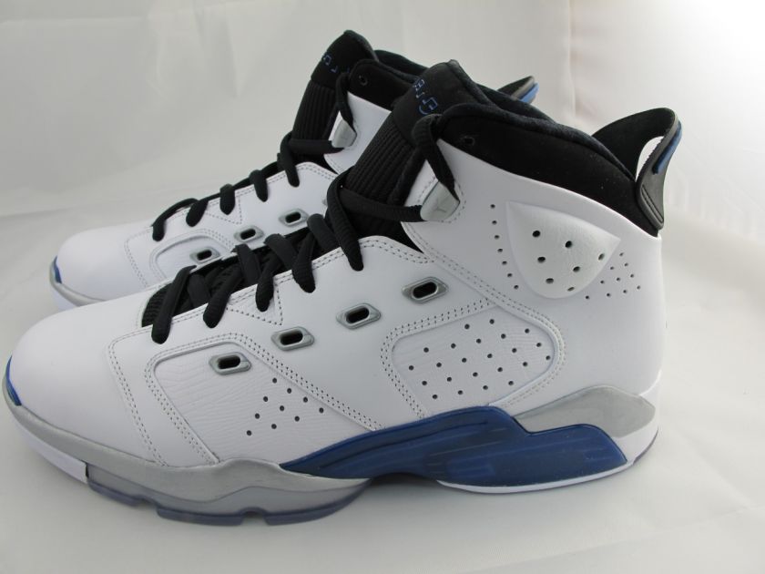 NEW MENS JORDAN 6 17 23 428817 101 WHITE/COLLEGE BLUE BLACK  