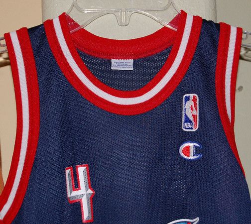 HOUSTON ROCKETS CHARLES BARKLEY JERSEY BOYS YOUTH SMALL  