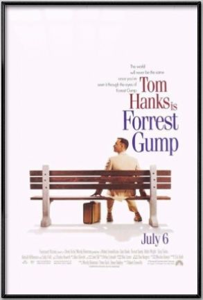 FORREST GUMP   FRAMED MOVIE POSTER (27 x 40)  