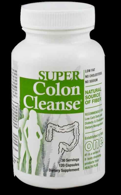 HealthPlus Super Colon Cleanse120 cap FREE SHIP+ REBATE  