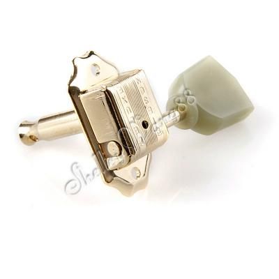 Gold Deluxe Guitar Tuning Peg 3L3R Machine Heads for LP  