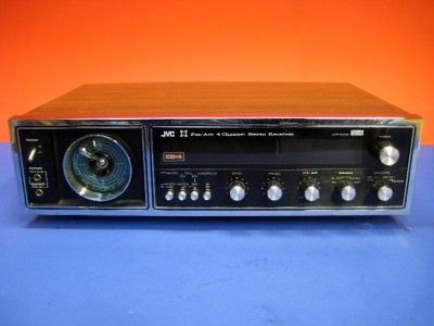 Vintage JVC FM AM 4 Channel Stereo Receiver 4VR 5406 CD 4   Works 