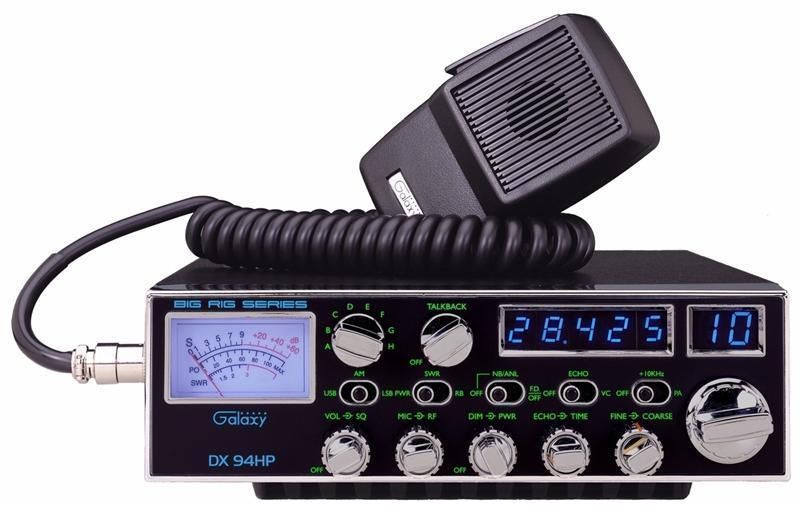 Galaxy 94 HP Amatuer Radio, AM/SSB, Built in Kicker 100+ Watts .VERY 