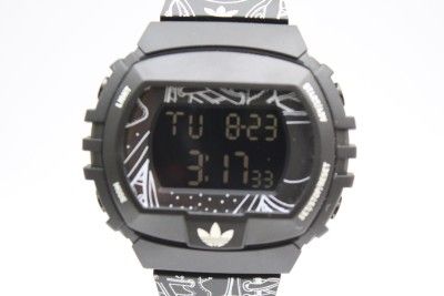 New Adidas NYC Digital Print Chrono Watch Alarm ADH6096  