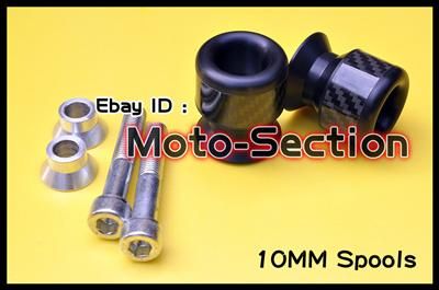 Kawasaki ZX6R ZX10R ZX12R ZX14R Bobbins spool sliders  