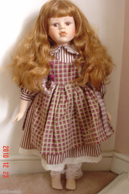 CAMILLE LIMITED 23 INCH HANNAH PORCELAIN DOLL EX. COND.  