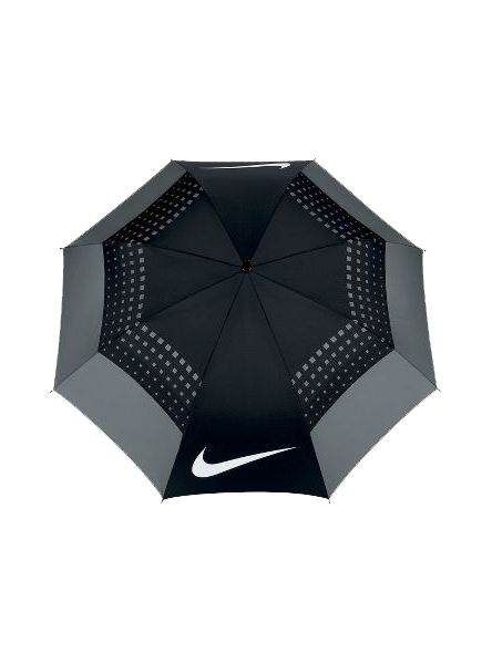 NEW NIKE Golf Windsheer Hybrid 62 Large Umbrella   Black/Gray  