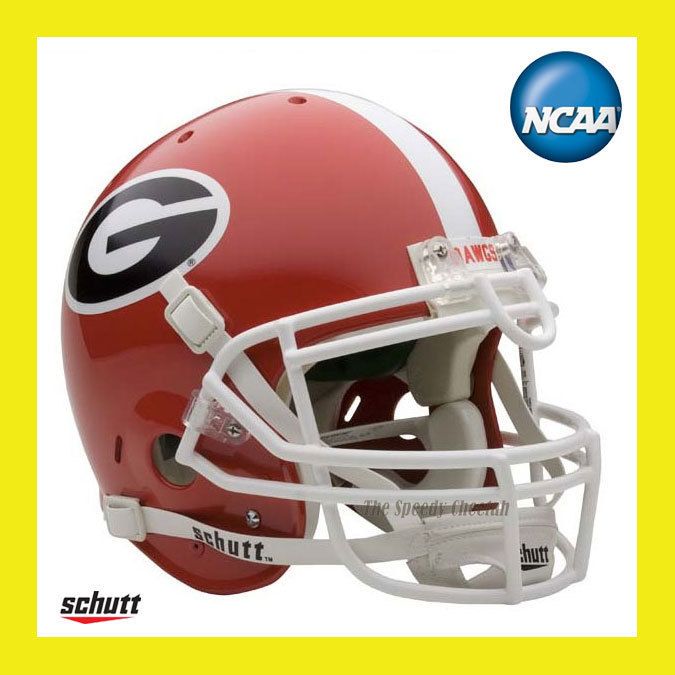 GEORGIA BULLDOGS AUTHENTIC FOOTBALL HELMET SCHUTT  