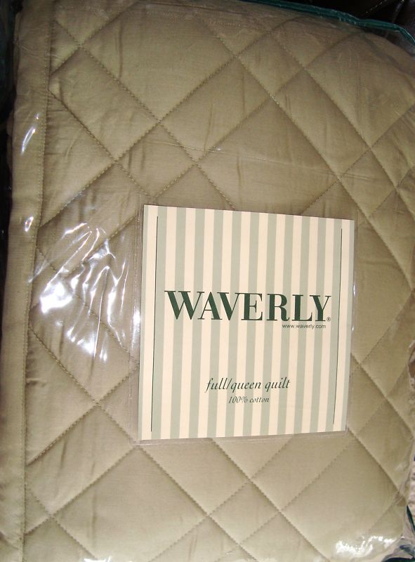 199 New Waverly Catalina Diamond Aloe F/Q Quilt  