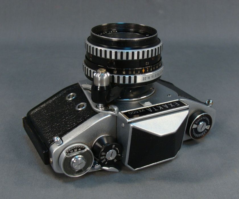 1969 GERMAN EXAKTA VX 500 CARL ZEISS 2.8/50 LENS CAMERA  