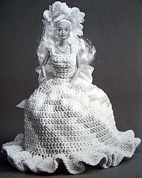 Crochet Fashion Doll TOILET TISSUE COVERS Project Book  
