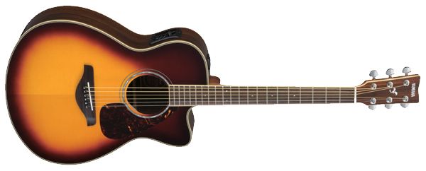   FSX730SC FSX 730 SC Brown Sunburst Folk Guitar 086792941042  