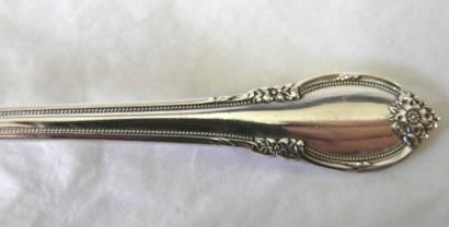 1847 ROGERS BROS INTERNATIONAL SP REMEMBRANCE PATTERN SALAD FORK 