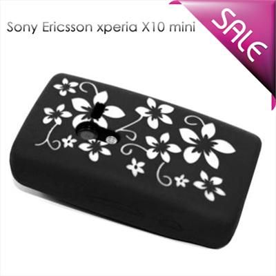 Funda Silicona PARA Sony Ericsson Xperia X10 MINI Negro  