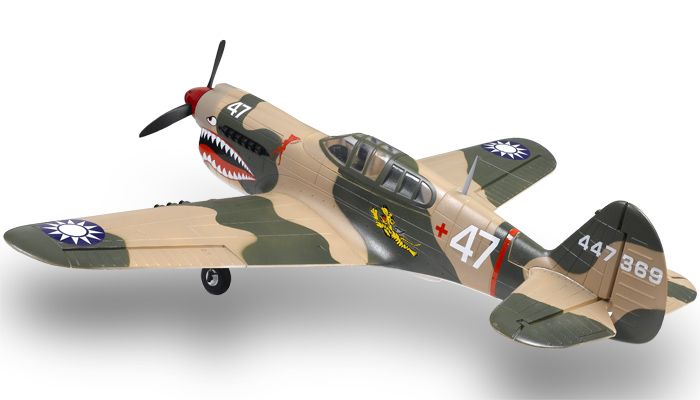 RC READY TO FLY P40 PLANE RTF HUGE 55 WINGSPAN  
