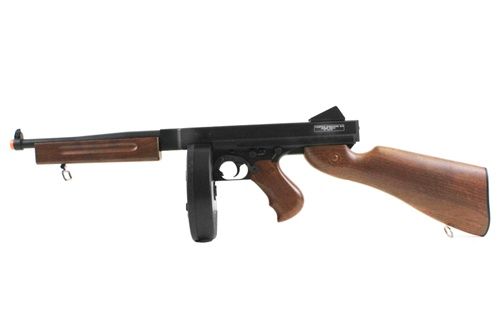 328 FPS Thompson M1A1 Military Airsoft Gun AEG Rifle  