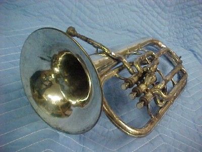   Salvation Army The Trumph Alto Horn Good Playing Condition  