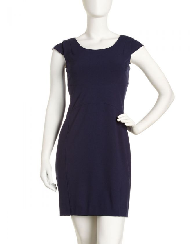 Marc New York by Andrew Marc Cap Sleeve Sheath Dress, Ink  