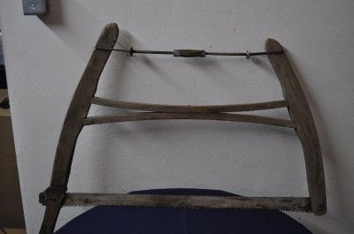 ANTIQUE BUCK SAW PRIMITIVE FARM TOOL Item #T106  