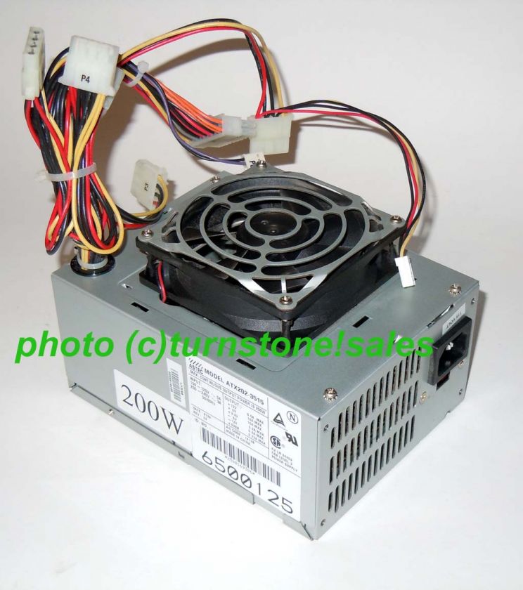   Gateway 6500125 6500184 ATX Power Supply ATX202 3515 TESTED  