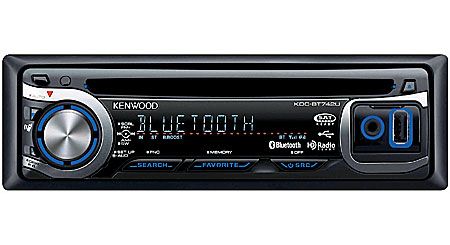 Kenwood KDC BT742u CD  USB Bluetooth Car Stereo Reciever *  