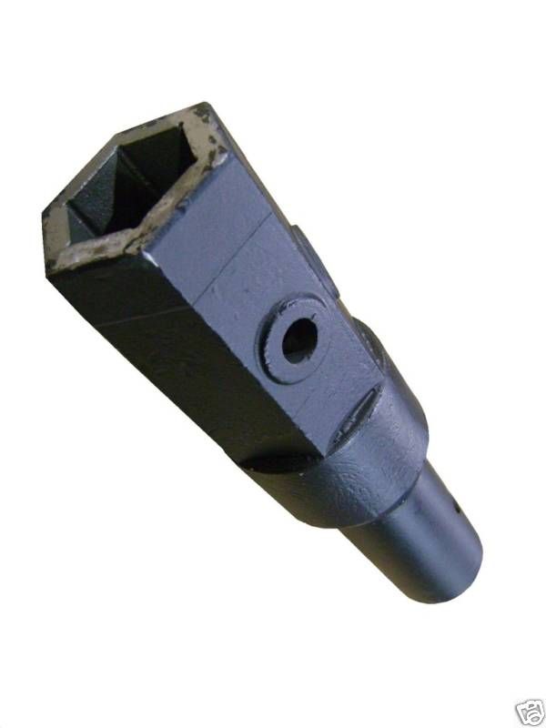 Auger Adaptor 2 Hex Female   2 9/16 Round Male Pin  