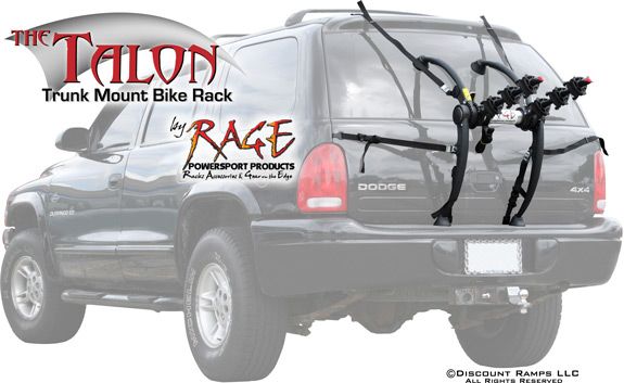 BIKE TRUNK MOUNT SUV CARRIER RACK CAR BICYCLE RACKS  