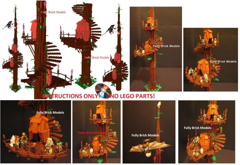 CLICK HERE TO VIEW OUR LEGO CUSTOM EWOK TREE version 1   LARGE PICTURE