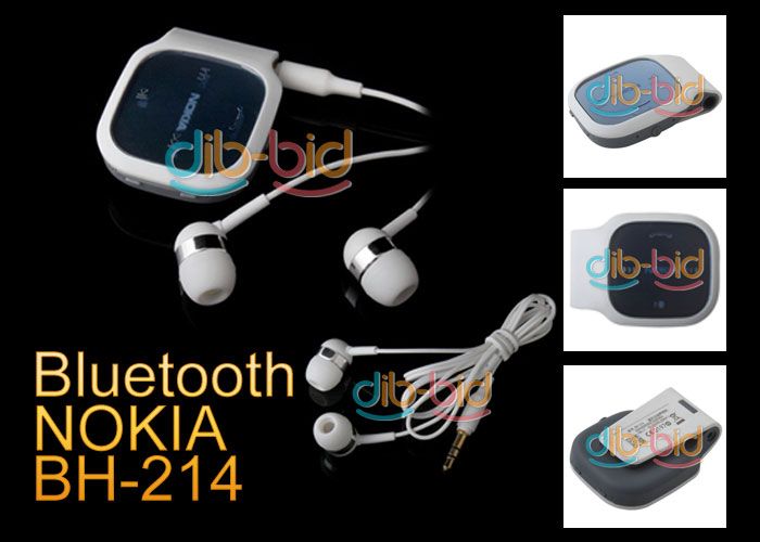 Brand New BH 214 Bluetooth Headset Headphone for Nokia  