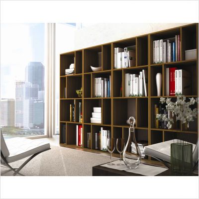 dCOR design Contemporary Walnut Bookshelf BC 2806 776069401798  