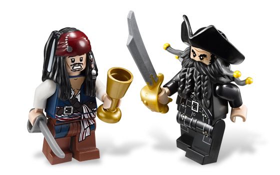 LEGO Disney Pirates Of the Caribbean Fountain of Youth Aqua De Vida 