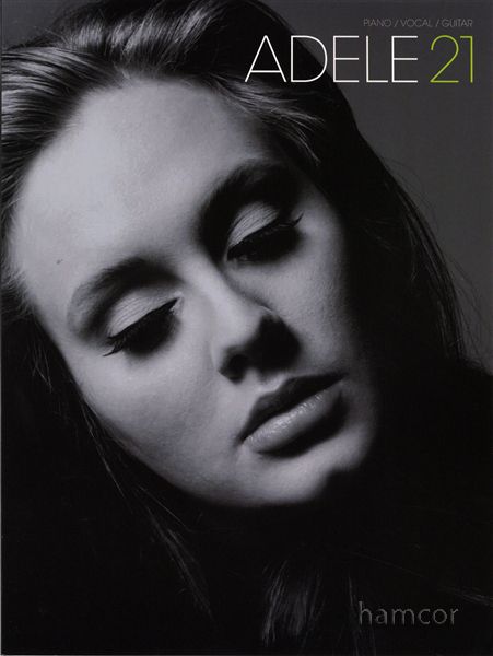 Adele 21 Piano Vocal Guitar Sheet Music Book  