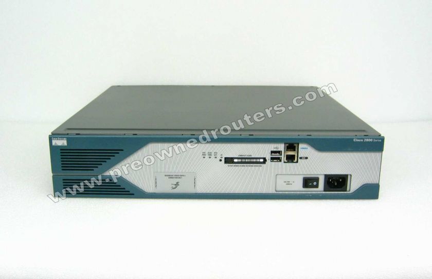 Cisco 2821, VWIC 2MFT T1 PVDM2 64, ==1 Year Warranty==  