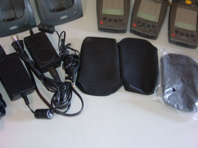 Lot of 4 Symbol SPT1800 Barcode Scanners + Cradles PSU  