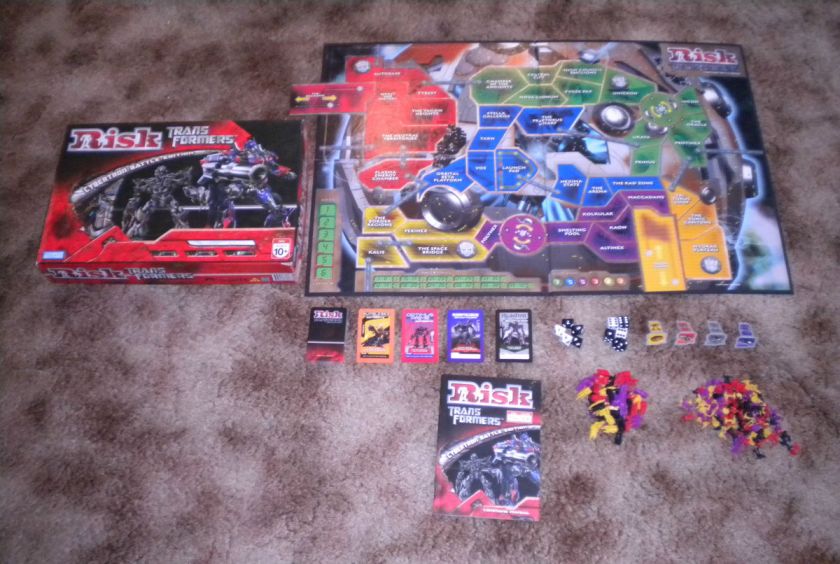 2007 Risk Transformers Cybertron Battle Edition. Complete  