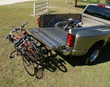 STEEL SWING DOWN REAR ACCESS 4 BICYCLE BIKE CARRIER RACK FITS 2 