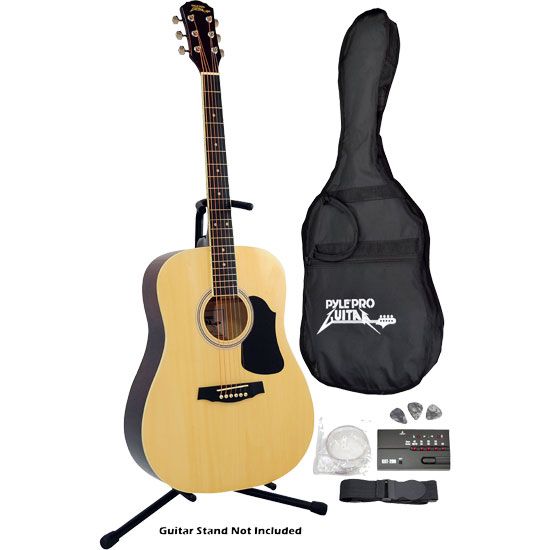 PYLE Professional Acoustic Guitar Package PGA20  