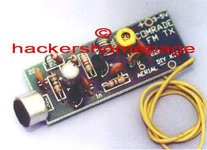 FM Spy Bug Audio Surveillance Transmitter DIY Kit 2  