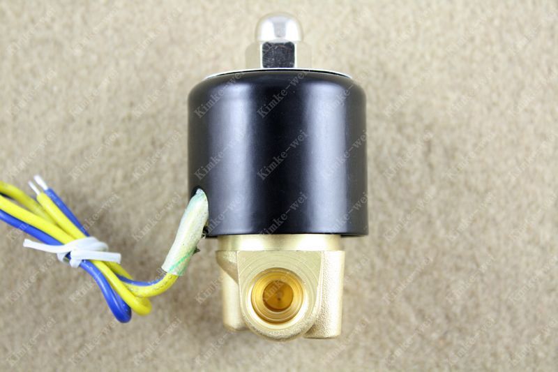 Solenoid Valve for Train Water Air Pipeline 12V DC 1/4  